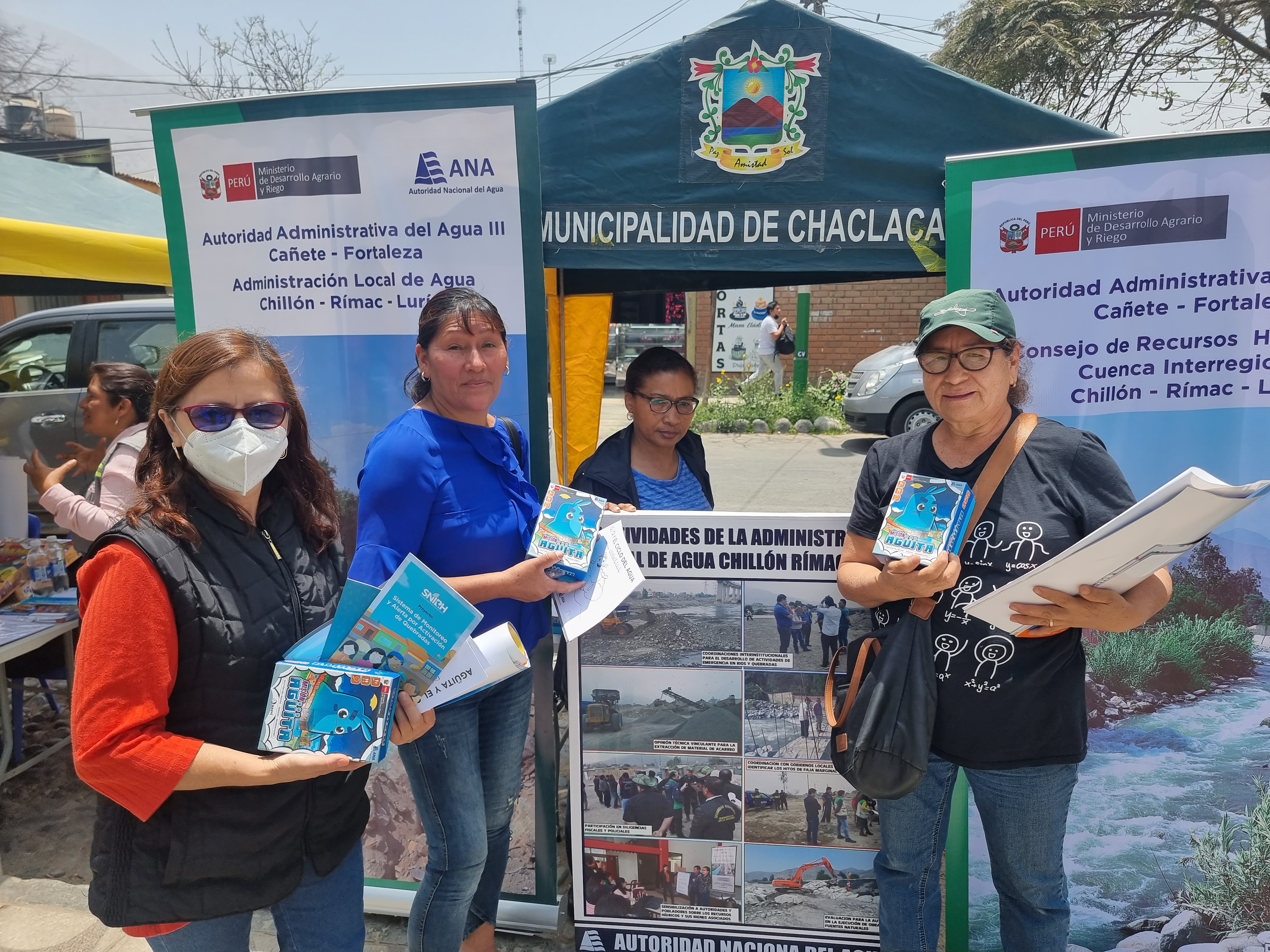 Autoridad Nacional del Agua promueve la cultura sobre prevención y preparación ante fenómenos naturales