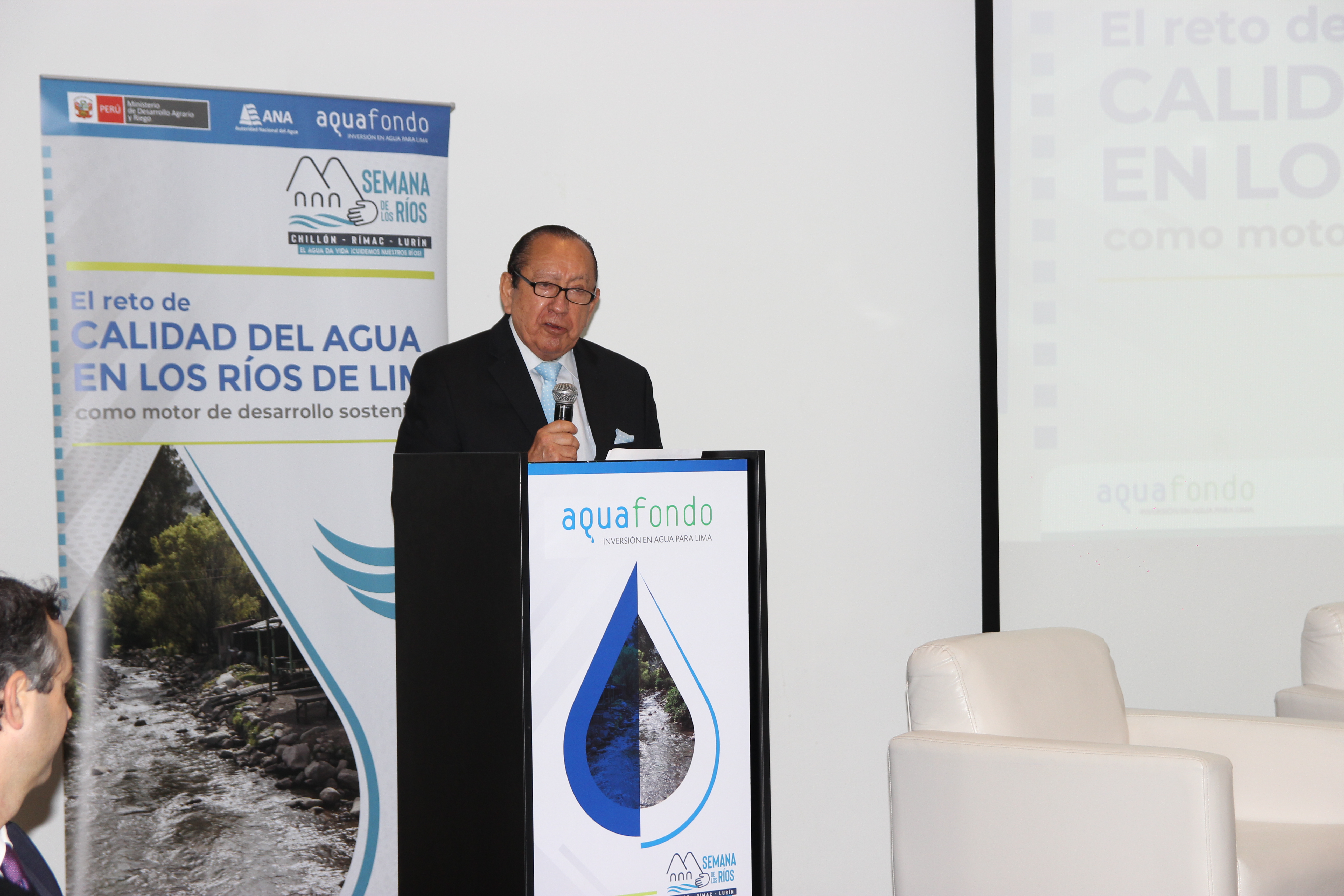 ANA participa del conversatorio “El reto de la calidad del agua de los ríos de Lima como motor de desarrollo sostenible”